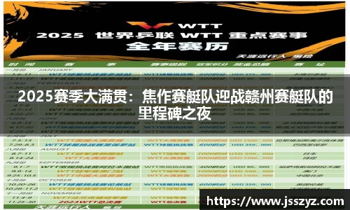 2025赛季大满贯：焦作赛艇队迎战赣州赛艇队的里程碑之夜